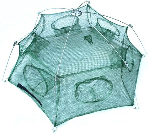 Hexagon-crayfish-tackle Раколовка шестигранна 100х100см (Ручна сборка) - Зображення 1
